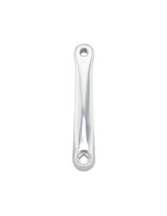 Alloy Left Crank Arm 175mm Square Taper JIS Design Chrome.